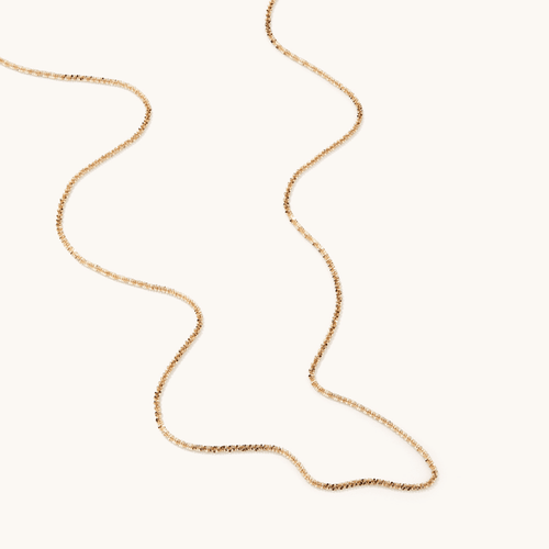 55cm Diamond Cut Singapore Chain in 9kt Yellow Gold Necklaces Bevilles 