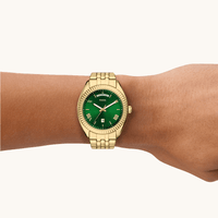 Fossil Campbell Gold Tone Watch FS6142 Watches Bevilles 
