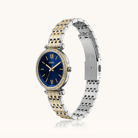 Fossil Carlie Two-Tone Silver and Gold Watch ES5438 Watches Bevilles 