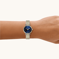 Fossil Carlie Two-Tone Silver and Gold Watch ES5438 Watches Bevilles 