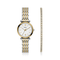 Fossil Carlie Two-Tone Watch Gift Set ES5450SET Watches Bevilles 