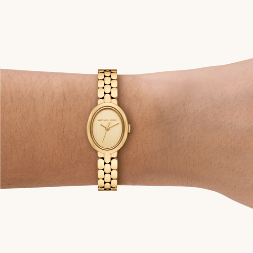 Michael Kors Maude Gold Tone Watch MK4955 Watches Bevilles 