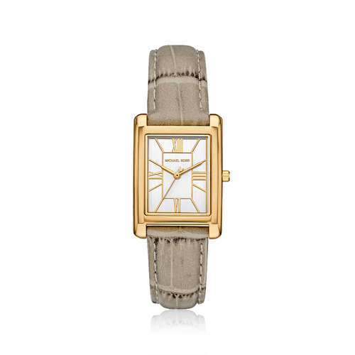 Michael Kors Essex Beige Leather Watch MK4964 Watches Bevilles 