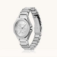 Armani Exchange Andrea Multifunction Silver Tone Watch AX4622 Watches Bevilles 