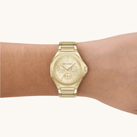 Armani Exchange Andrea Multifunction Gold Tone Watch AX4624 Watches Bevilles 