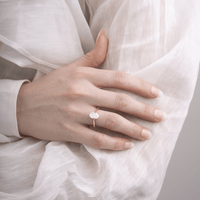 1.50ct Oval Cut Four Claw Solitaire Ring in 9kt Yellow Gold Rings Bevilles 