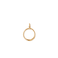 Pinch Twist Pendant in 9kt Bonded Gold Silver Filled Pendants Bevilles 