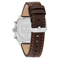 Tommy Hilfiger Hudson Chronograph Brown Leather Watch 1710719 Watches Bevilles 