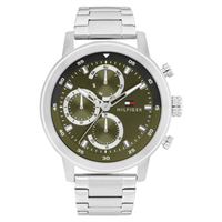 Tommy Hilfiger Rocky Multifunction Silver Tone Watch 1792180 Watches Bevilles 
