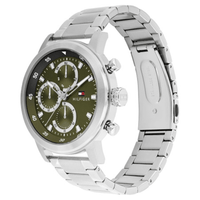 Tommy Hilfiger Rocky Multifunction Silver Tone Watch 1792180 Watches Bevilles 