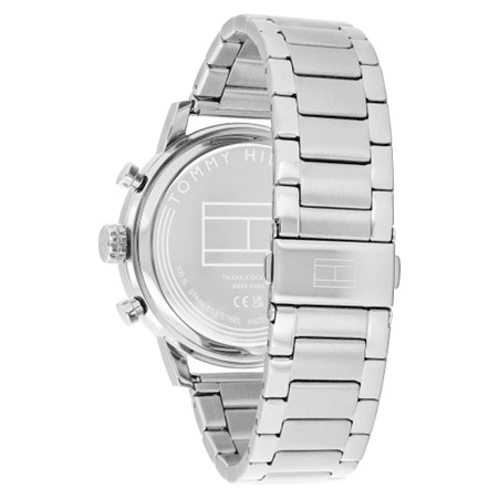 Tommy Hilfiger Rocky Multifunction Silver Tone Watch 1792180 Watches Bevilles 