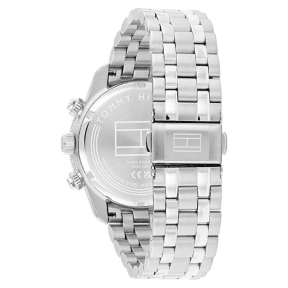 Tommy Hilfiger Chronograph Silver Tone Watch 1792214 Watches Bevilles 