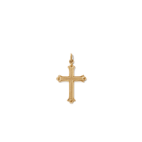 43mm Orthodox Cross Pendant in 9kt Yellow Bonded Gold Pendants Bevilles 