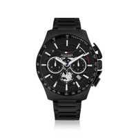 Tommy Hilfiger Chronograph Bank Black Tone Watch 1792262 Watches Tommy Hilfiger 