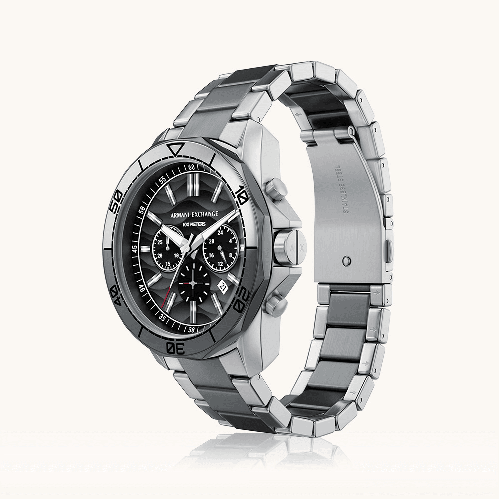 Armani Exchange Spencer Two-Tone Watch AX1973 Watches Armani Exchange 