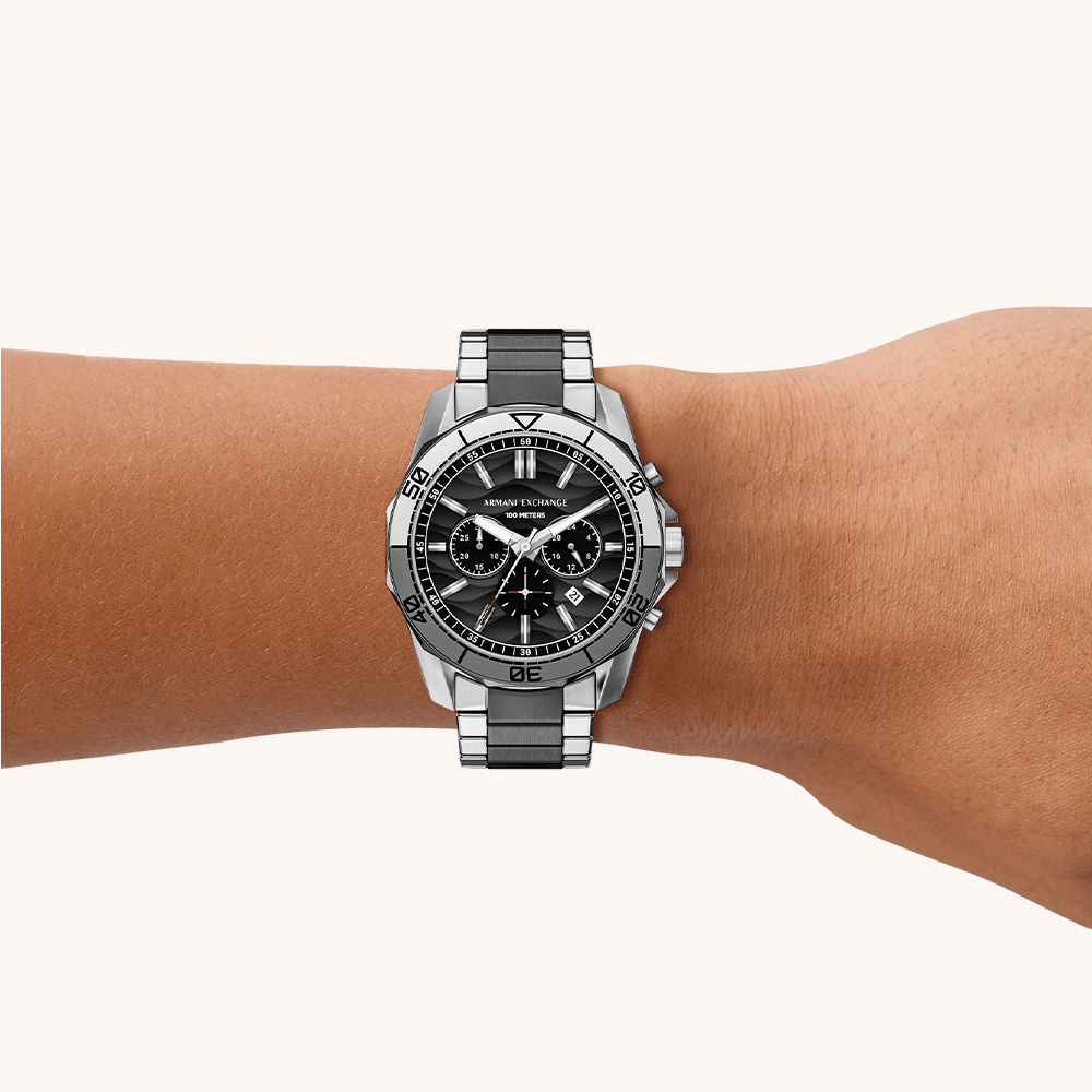 Armani Exchange Spencer Two-Tone Watch AX1973 Watches Armani Exchange 