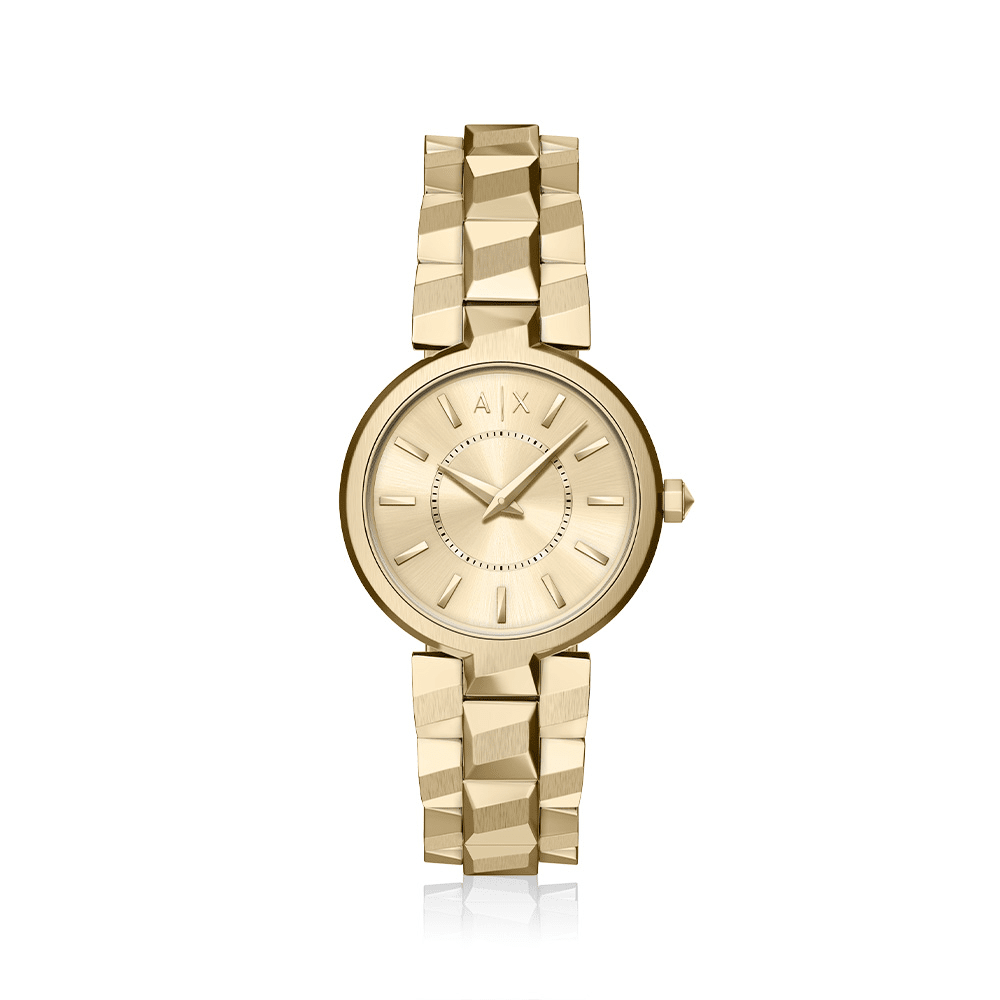 Armani Exchange Audora Gold Tone Watch AX4407 Watches Armani Exchange 