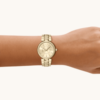 Armani Exchange Audora Gold Tone Watch AX4407 Watches Armani Exchange 