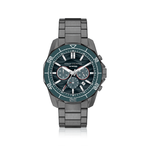 Armani Exchange Spencer Grey Tone Watch AX1972 Watches Armani Exchange 