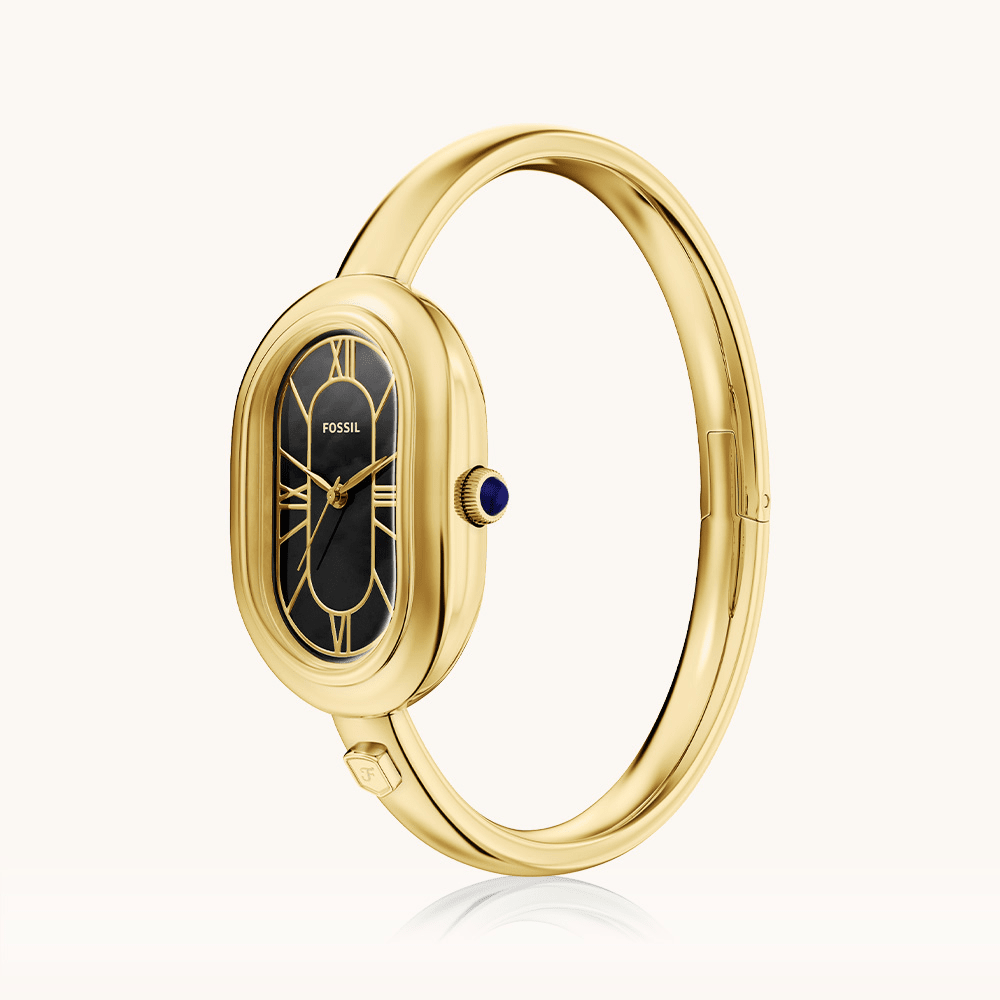 Fossil Solan Gold Tone Watch ES5456 Watches Fossil 