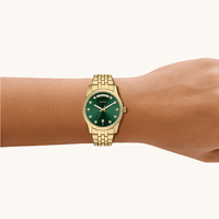 Fossil Scarlette Gold Tone Watch ES5460 Watches Fossil 