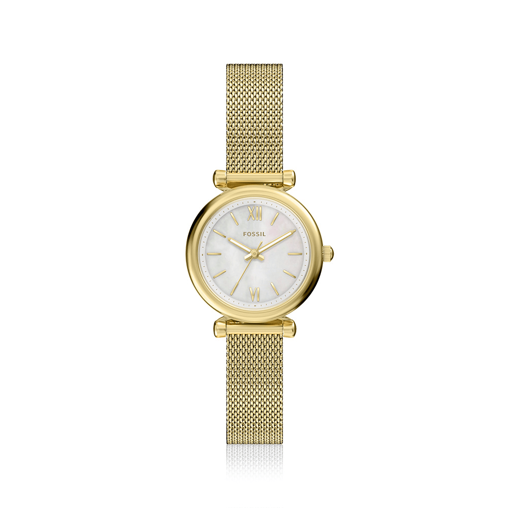 Fossil Carlie Gold Tone Watch ES5462 Watches Fossil 