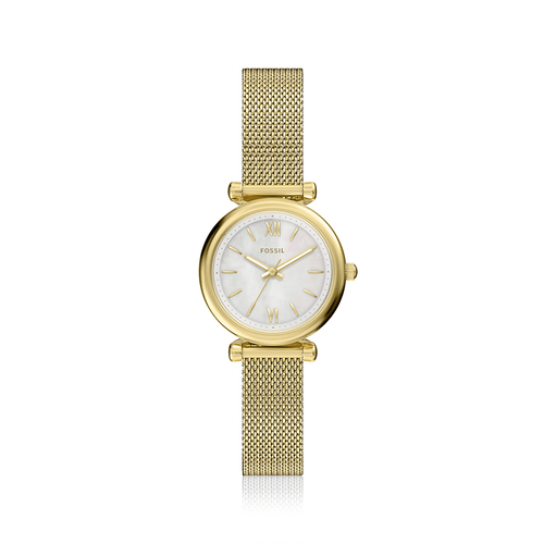 Fossil Carlie Gold Tone Watch ES5462 Watches Fossil 