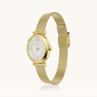 Fossil Carlie Gold Tone Watch ES5462 Watches Fossil 