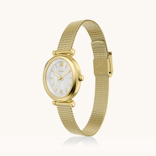 Fossil Carlie Gold Tone Watch ES5462 Watches Fossil 