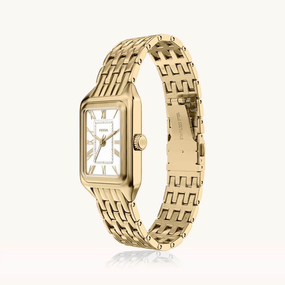 Fossil Raquel Gold Tone Watch ES5467 Watches Fossil 