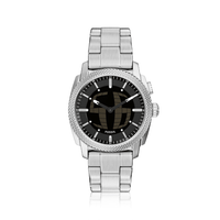 Fossil Machine Big Tic Silver Tone Watch FS6155 Watches Fossil 