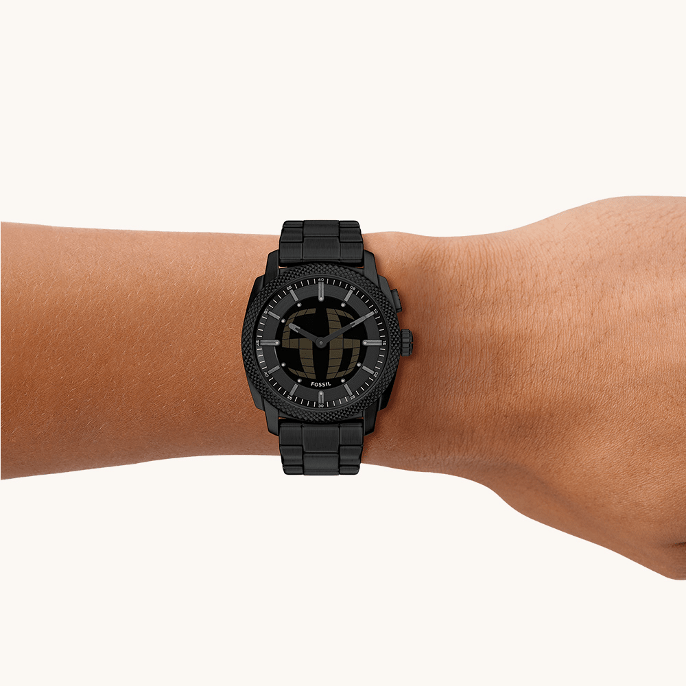 Fossil Machine Big Tic Black Tone Watch FS6156 – Bevilles Jewellers