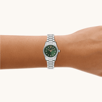 Michael Kors Lexington Silver Tone Watch MK7580 Watches Michael Kors 