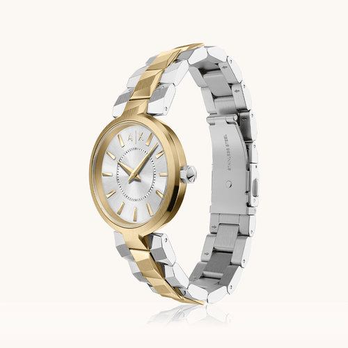 Armani Exchange Audora Two-Tone Watch AX4406 Watches Armani Exchange 