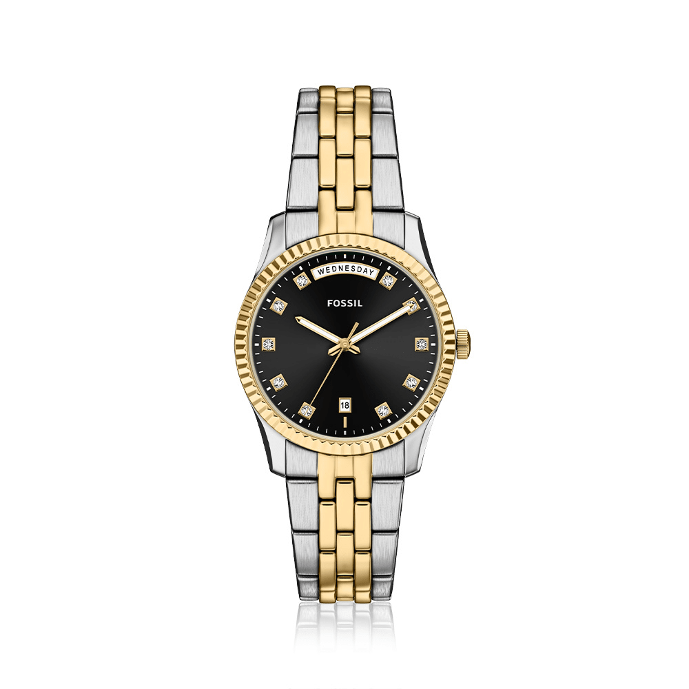 Fossil Scarlette Two-Tone Watch ES5458 Watches Fossil 