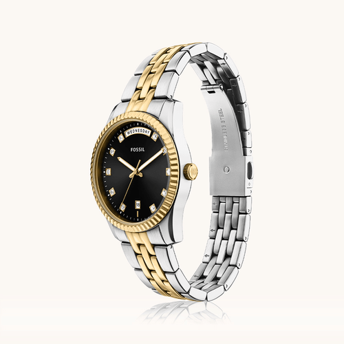 Fossil Scarlette Two-Tone Watch ES5458 Watches Fossil 