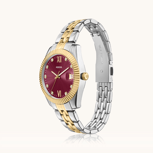 Fossil Scarlette Two-Tone Watch ES5461 Watches Fossil 