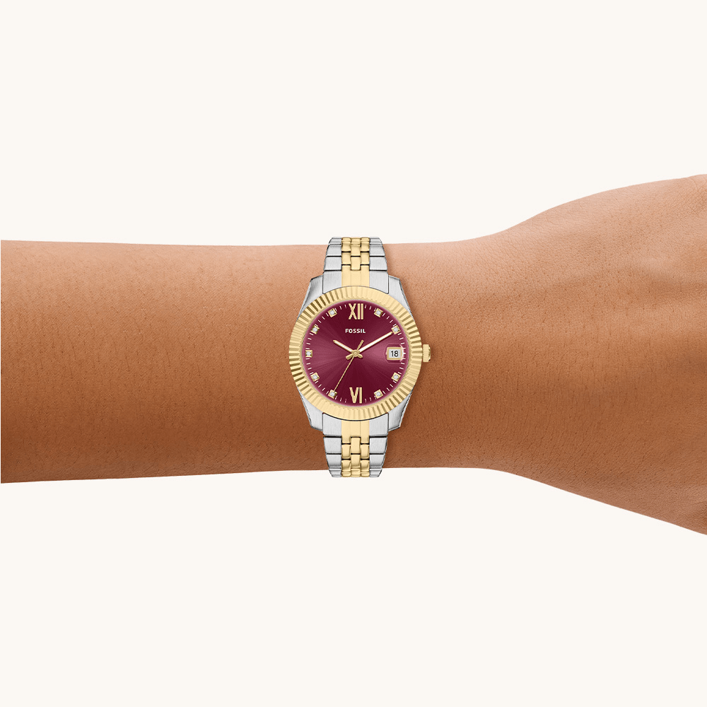 Fossil Scarlette Two-Tone Watch ES5461 Watches Fossil 