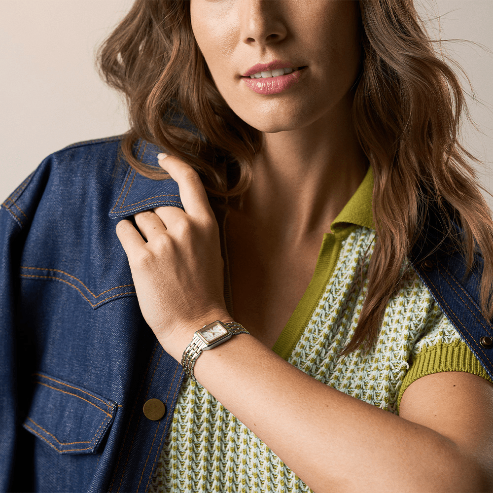 Fossil Raquel Two-Tone Watch ES5468 Watches Fossil 
