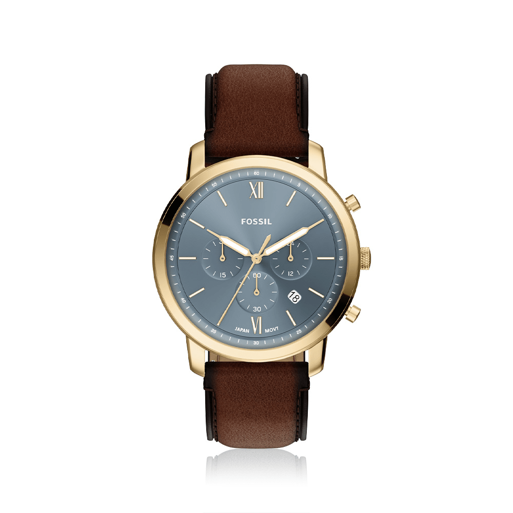 Fossil Neutra Brown Leather Watch FS6162 Watches Fossil 