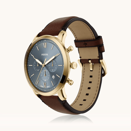 Fossil Neutra Brown Leather Watch FS6162 Watches Fossil 
