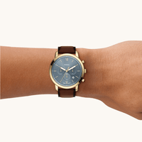 Fossil Neutra Brown Leather Watch FS6162 Watches Fossil 