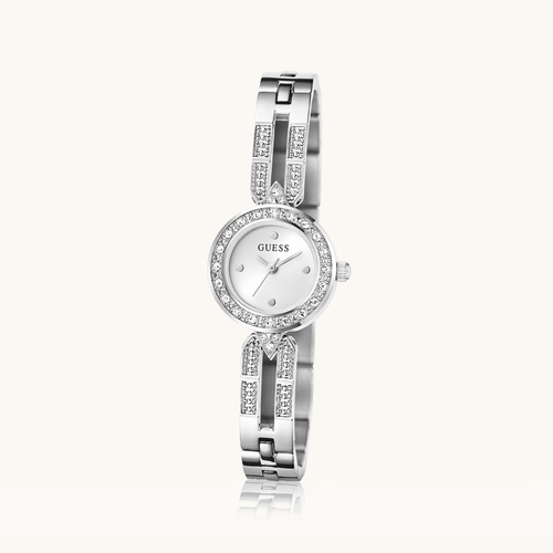 Guess Cassidy Crystal Set Silver Tone Watch GW1016L1 Watches Guess 