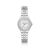 Guess Collette Crystal Set Silver Tone Watch GW1027L1 Watches Guess 