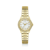 Guess Collette Crystal Set Gold Tone Watch GW1027L2 Watches Guess 