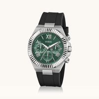 Guess Equity Multifunction Black Silicone Watch GW1011G1 Watches Guess 