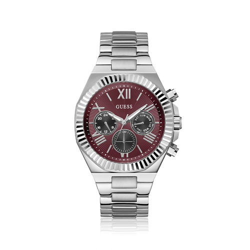 Guess Equity Multifunction Silver Tone Watch W0703G7 Watches Guess 