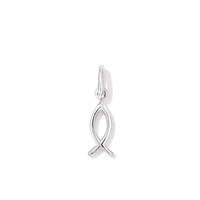 Ichthys Fish Pendant in Sterling Silver Pendants Bevilles 