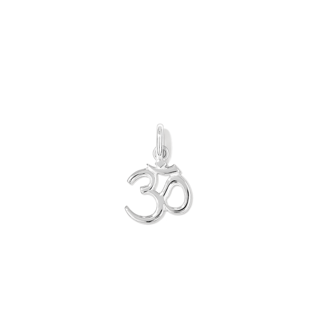 Om Aum Pendant in Sterling Silver Pendants Bevilles 