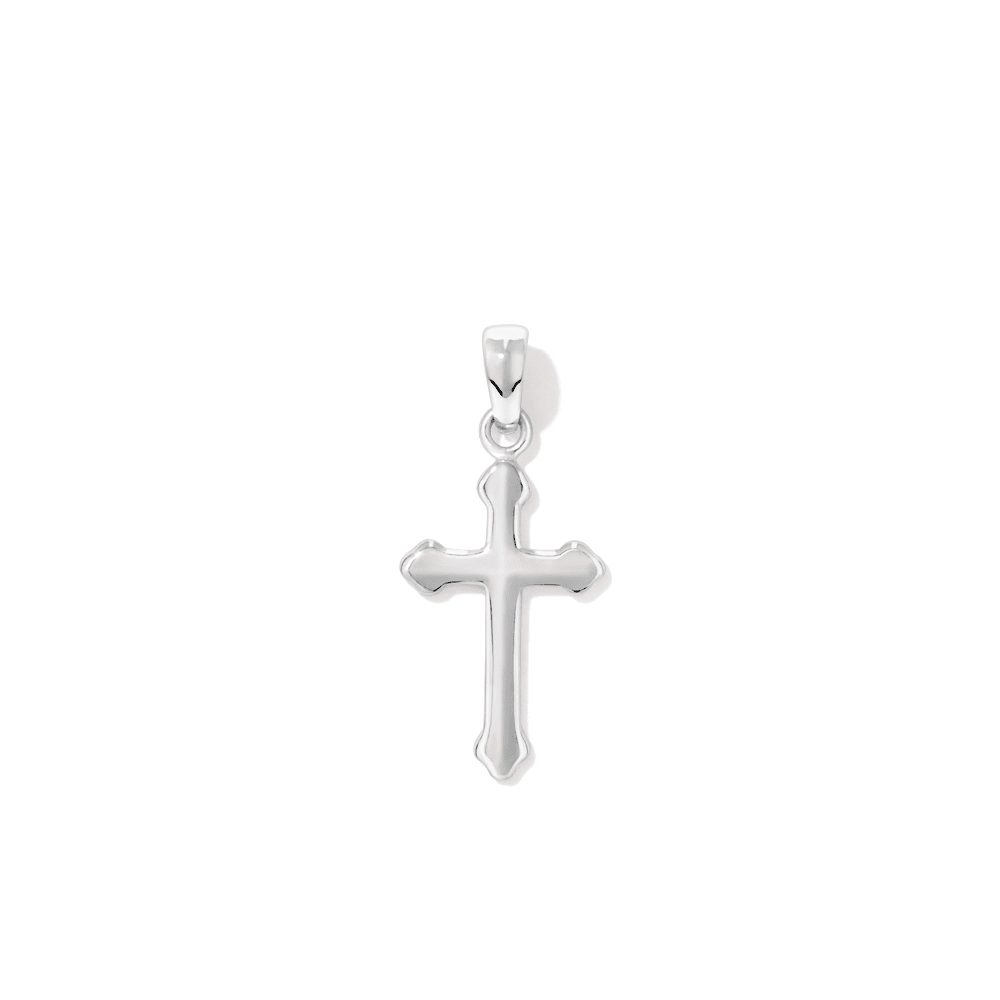 Orthodox Cross Pendant in Sterling Silver Pendants Bevilles 